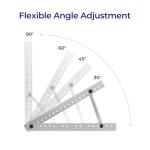 Adjustable Solar Panel Mount Brackets with Tilt Legs