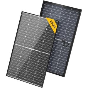 200W Bifacial Solar Panel for RVs and Boats