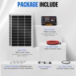 ECO-WORTHY 200W Solar Panel Kit for Off-Grid