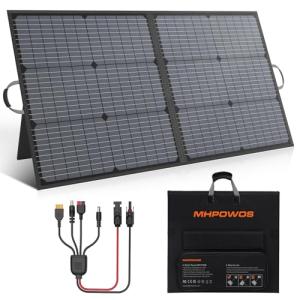 110W Portable Solar Charger - Waterproof & Foldable