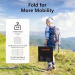 110W Portable Solar Charger - Waterproof & Foldable