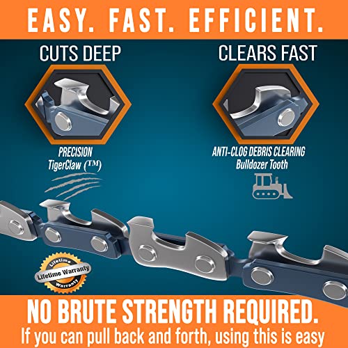 CAMPNDOOR 36" Heavy Duty Pocket Chainsaw