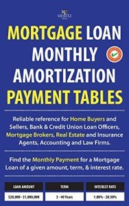 Mortgage Loan Monthly Payment Amortization Tables