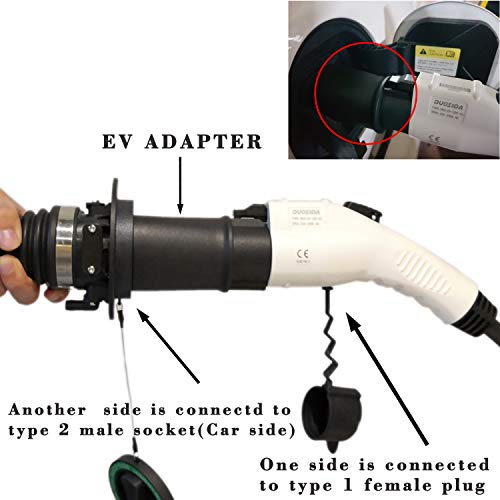 Youwoauto 32A J1772 EV Charging Adapter