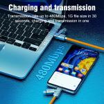 120W 4-Port USB C Fast Wall Charger