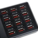 12-Port USB Charging Station Hub for Devices