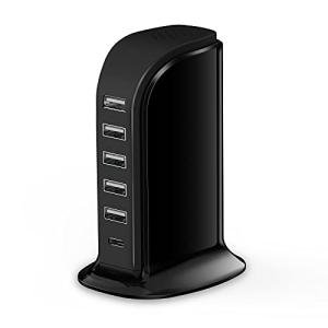 Upoy 6-in-1 40W USB C Charging Hub