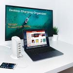 40W Multi-Device Charging Station with 5 USB Ports