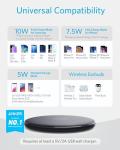 Anker 313 Qi Wireless Charger, 10W Fast Charging
