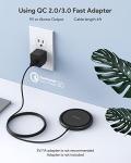 COKOEYE 15W Fast Wireless Charger Pad 2-Pack