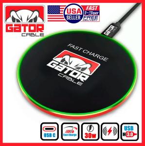 30W Fast Wireless Charger Pad for Phones