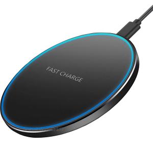 15W Wireless Fast Charger Pad for Phones & AirPods