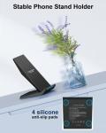 NANAMI 15W Fast Wireless charging stand for iPhone & Samsung