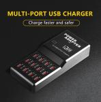 12-Port USB Charging Station Hub for Devices