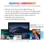 10FT 3-Pack USB Lightning Cable for iPhone