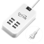 6-Port USB Charging Station for All Devices