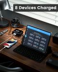 SUPERDANNY 8-Port USB Charging Station for Devices