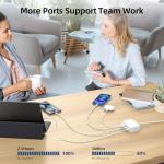 100W GaN 6-Port USB C Charger Block