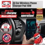 10W Fast Wireless Car Phone Charger Mount