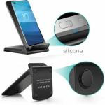 Fast Qi Wireless Charger Stand for Galaxy & iPhone