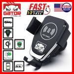 10W Fast Wireless Car Phone Charger Mount