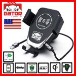 10W Fast Wireless Car Phone Charger Mount