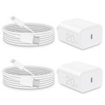 Fast 20W MFi iPhone Charger with 6Ft Cable