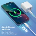 20W Fast USB C Charger 3-Pack for iPhone