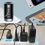6-Port USB Charging Station Hub for Devices