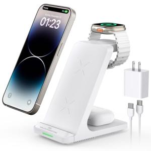 3-in-1 Fast Wireless Charger for Apple Devices