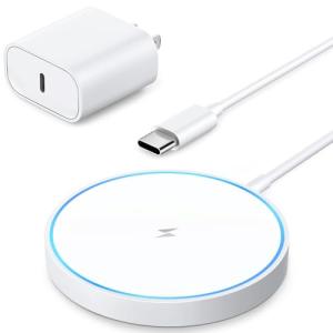 MagSafe Wireless Charger with 20W Adapter - White