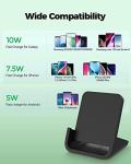 YUWISS Fast Wireless Charging Stand for iPhone & Galaxy