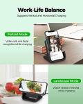 YUWISS Fast Wireless Charging Stand for iPhone & Galaxy