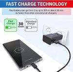 Type C Fast Charger for Android Phones - 2-Pack