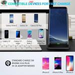 Fast Wireless Charging Stand for Samsung & iPhone