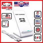 Dual 35W Fast Wireless Charger for Phones