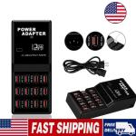 12-Port USB Charger Station for Multiple Devices
