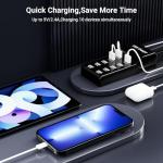 50W 10-Port USB Charging Station Hub