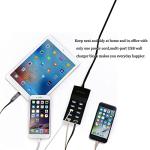 50W 10-Port USB Charging Station Hub