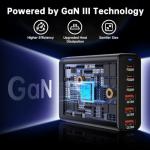 Fast Charging USB C Hub for Travel 120W