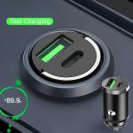 2-Port Fast Car Charger Adapter for Phones