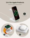 GEEKERA 3-in-1 Wireless Charger for Apple Devices