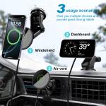30W Magnetic Wireless Car Charger for iPhone 16-13