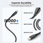 10FT Lightning Cables 3-Pack for iPhone