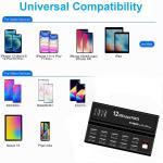 12 Port USB Charging Station Hub for Phones