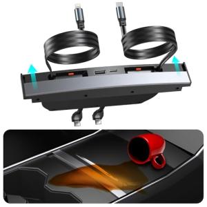 USB Hub Fast Charger for Tesla Model 3/Y