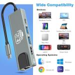 5-in-1 USB C Hub and HDMI Docking Station