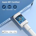 iPhone Fast Charger 20W PD USB C - 4 Pack