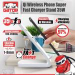 35W Fast Wireless Charging Stand for Phones