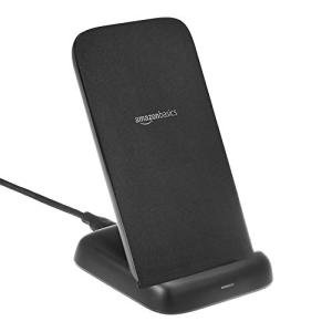Amazon Basics 10W Qi Wireless Charging Stand, Black